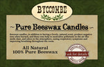 7" Taper Candles - Byccombe Natural Solutions
