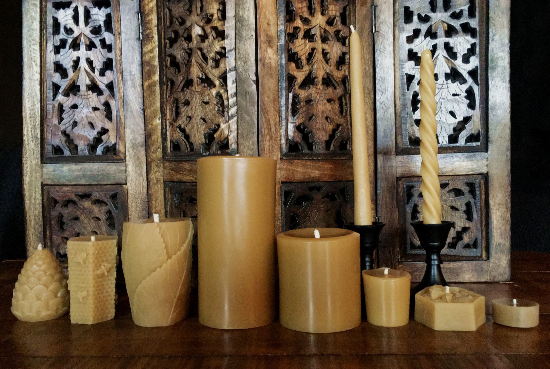 7" Taper Candles - Byccombe Natural Solutions