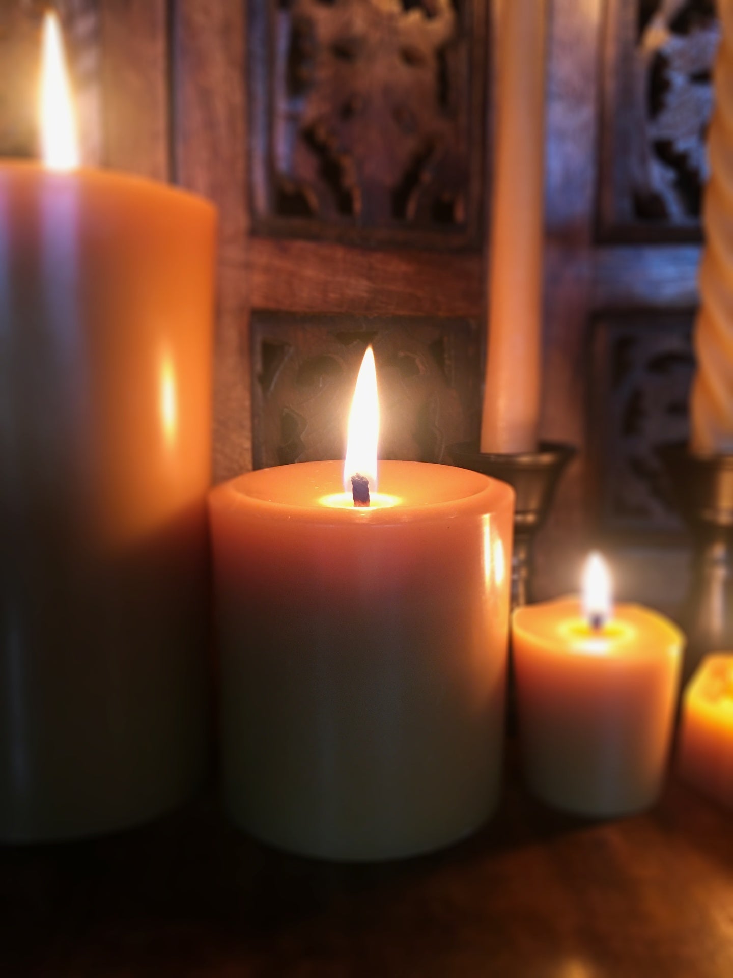 Cylinder Candle - Byccombe Natural Solutions