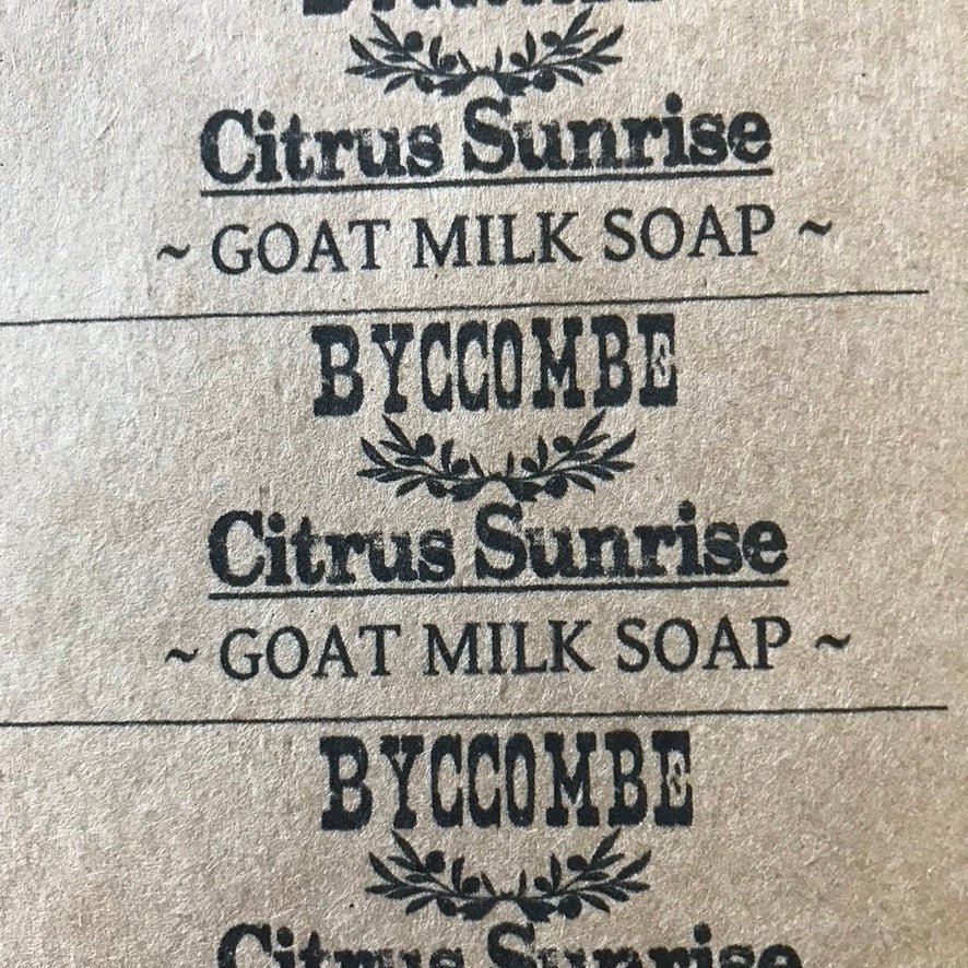 Goat Milk Soap - Byccombe Natural Solutions