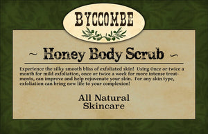 Honey Body Scrub - Byccombe Natural Solutions