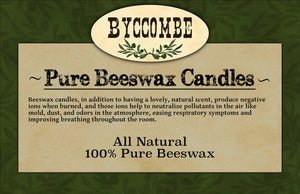 Leaf Candle - Byccombe Natural Solutions