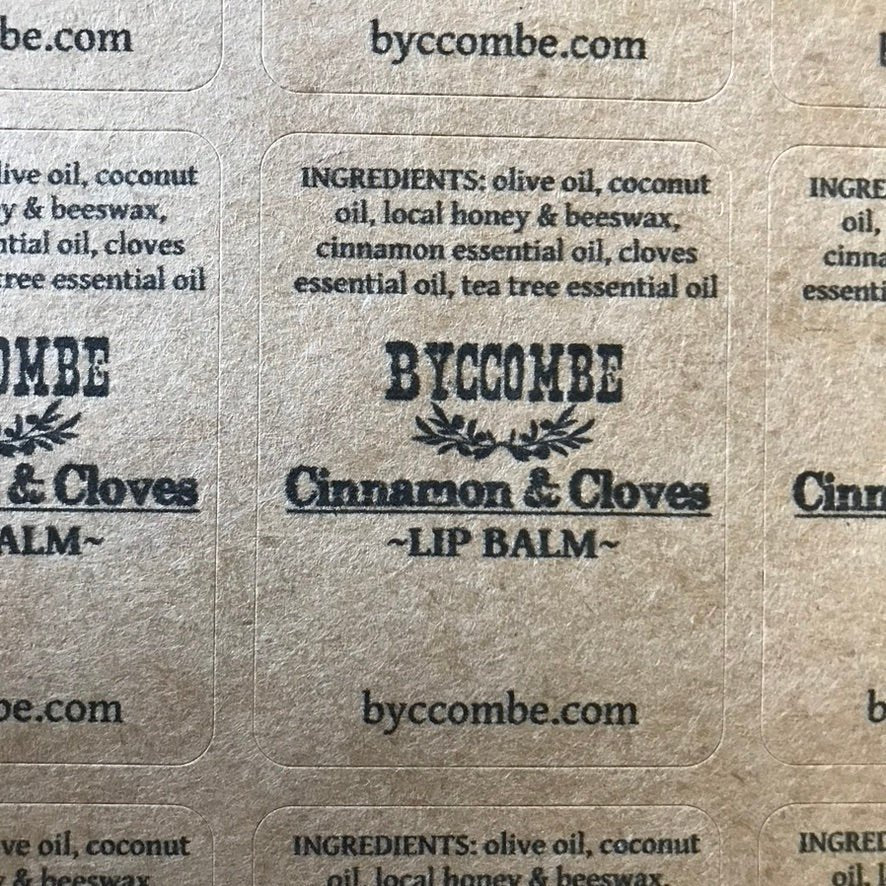 Lip Balms - Byccombe Natural Solutions