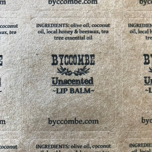 Lip Balms - Byccombe Natural Solutions