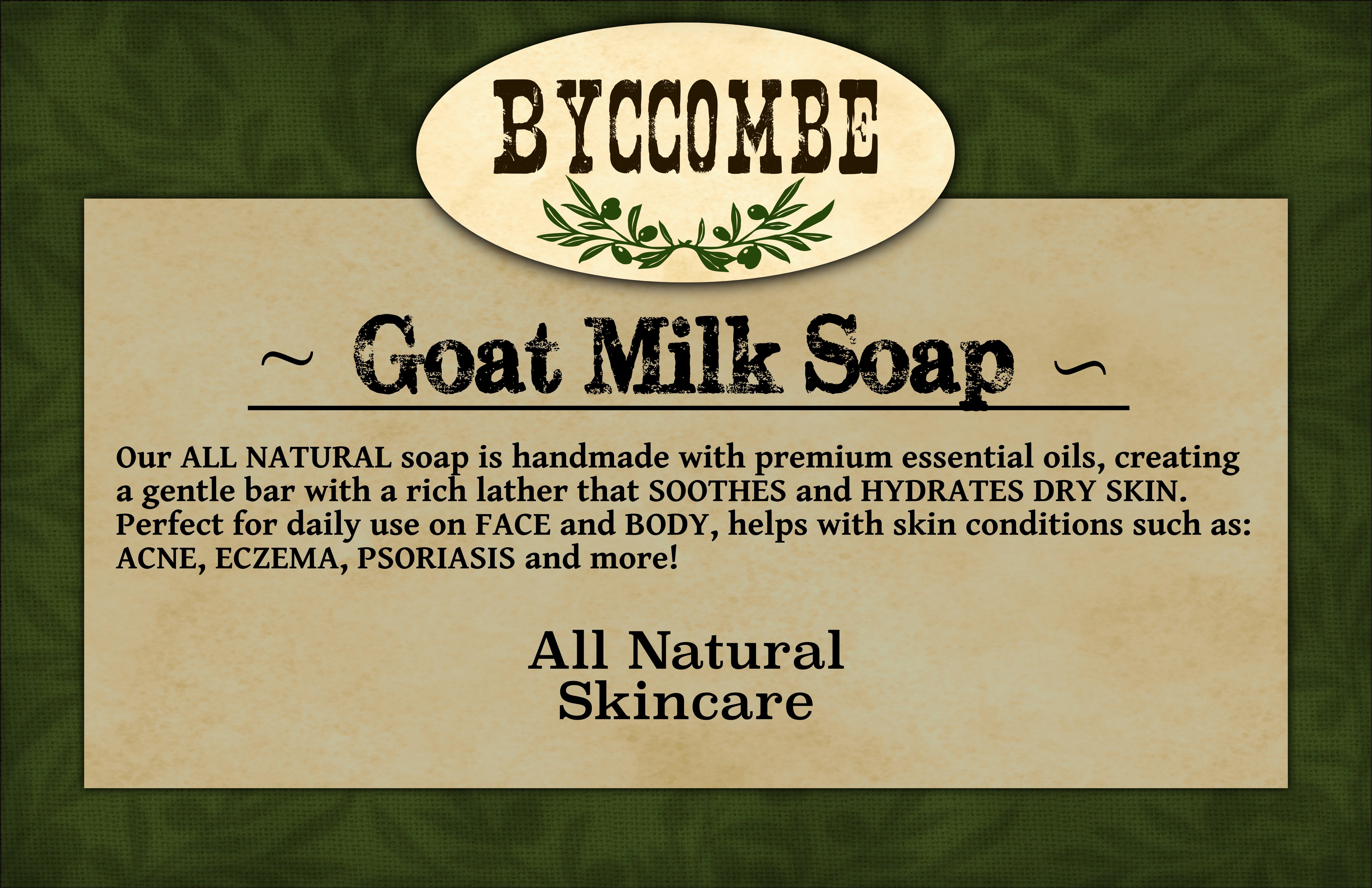 Goat Milk Soap